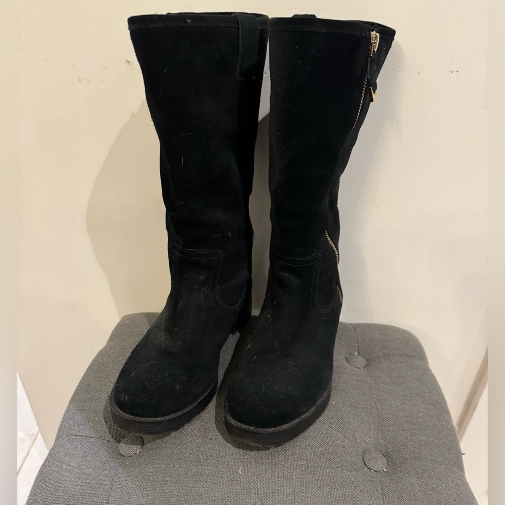 Black Suede Women's Vionic Boots size 7.5 NWOT - Picture 4 of 7
